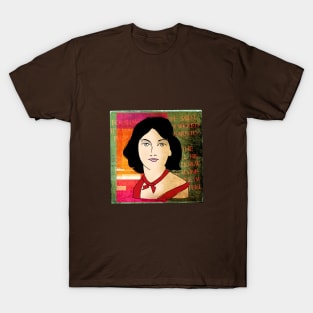 EMILY BRONTE, ENGLISH AUTHOR OF WUTHERING HEIGHTS T-Shirt